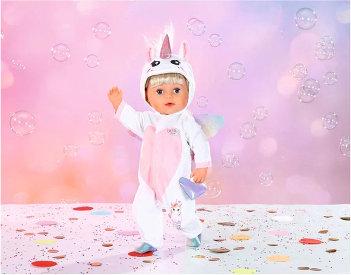 BABY born Unicorn Onesie - Poppenkleding 43cm — afbeelding 8