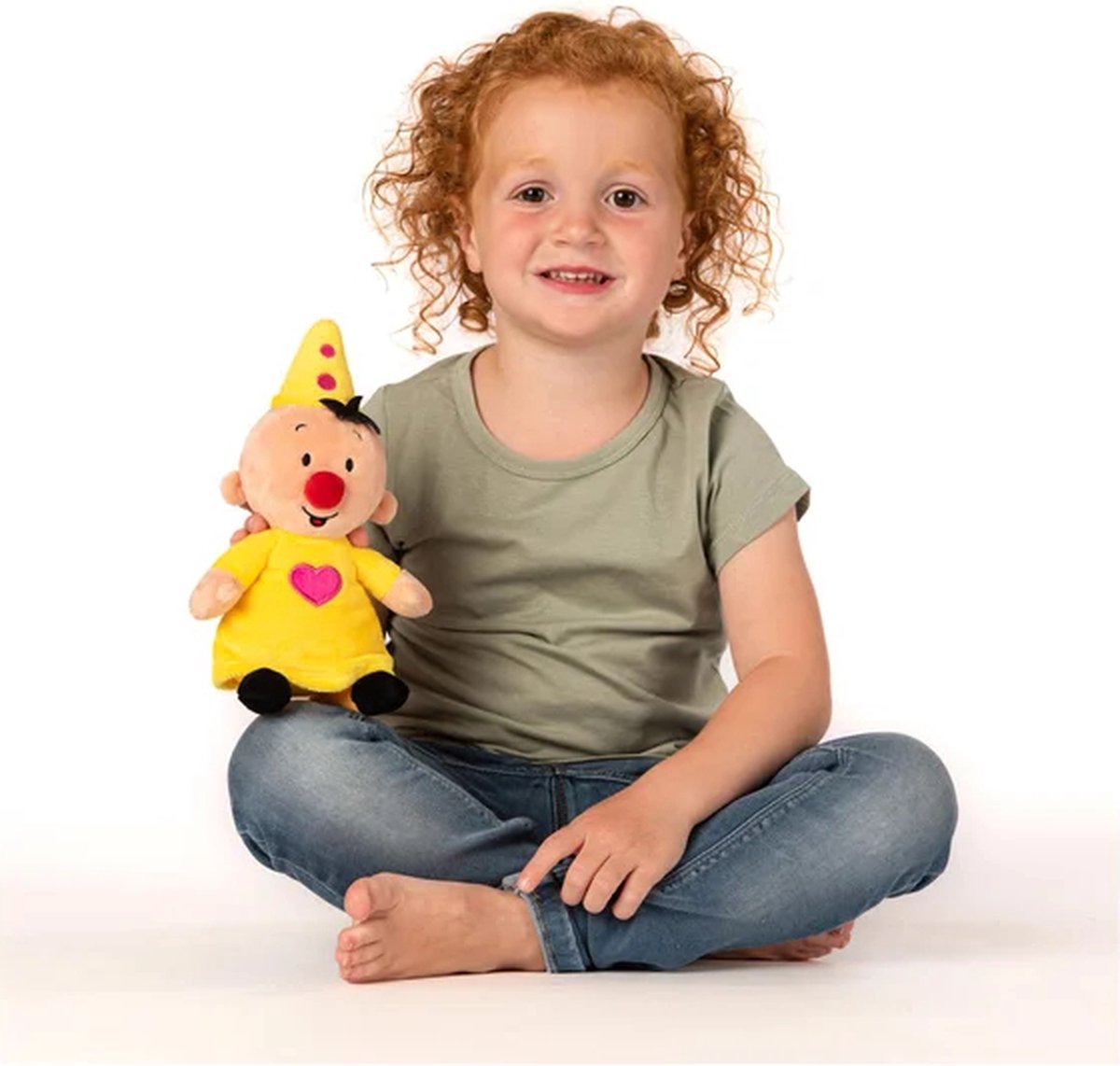 Bumba - Knuffel - Pluche Bumba knuffel 20 cm - clown — afbeelding 4