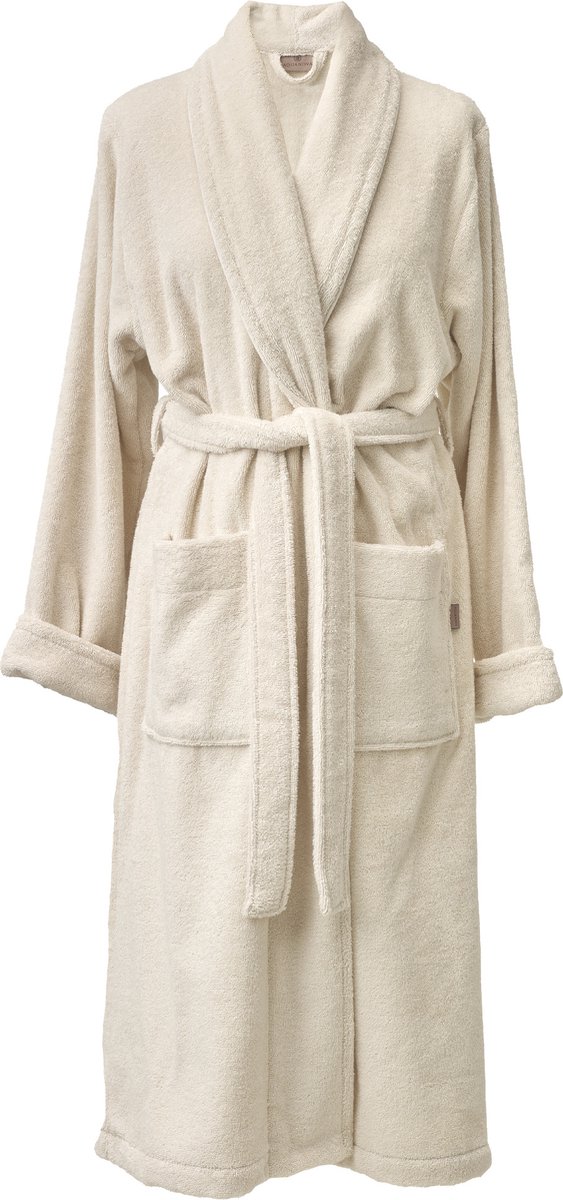 London Badjas Birch | XL | Ivoor / Beige | Katoen