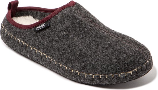 Pantoufles Nuvola -Unisexe-gris grenat-43