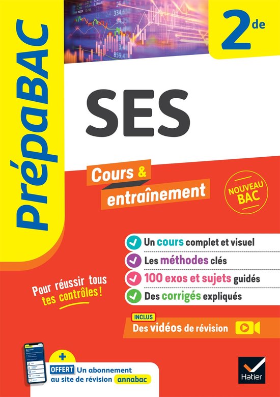 Prépabac - SES 2de - cover