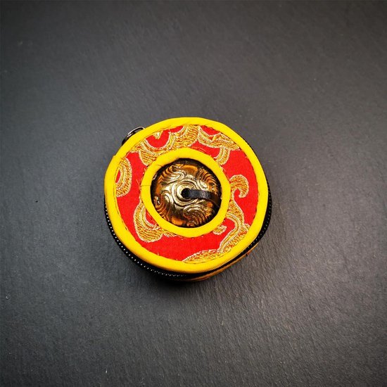 Handgemaakte Tingsha Tibetaanse Bell - 2.5in/6.2cm - Dubbele Draken - Bevordert Vrede - Chakra Genezing - Mindfulness van Dharma Store — afbeelding 5