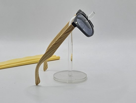 Zonnebril voor kinderen, zwarte montuur met zwarte lenzen, maximale UV-bescherming 400 cat.3, perfect cadeau voor jongens van 3-7 jaar oud, K-970 Aland optiek / zonnebril kind van Aland Optiek — afbeelding 2