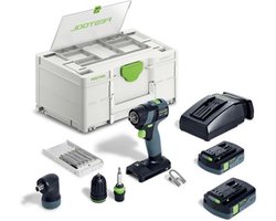 Festool TXS 18 C 3,0-Set Accu Schroefboormachine 18V 3.0Ah in Systainer - 576896