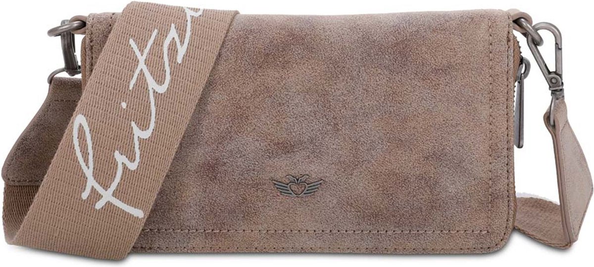 Fritzi aus Preußen Portemonnee Vintage Lou Wallet Old Wood Lichtbruin