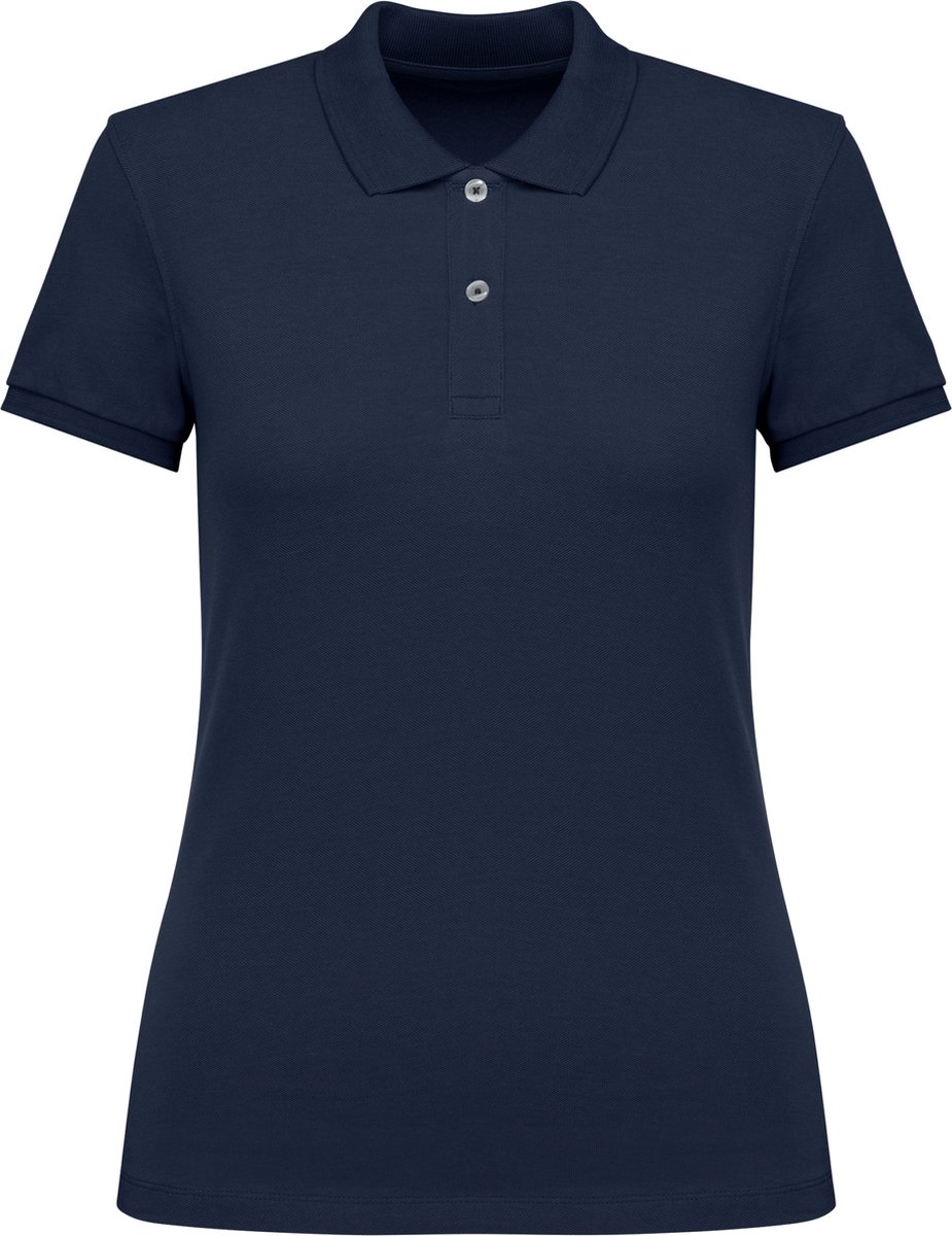 Native Spirit Ecologische damespolo in piquétricot NS208 - Navy Blue - L