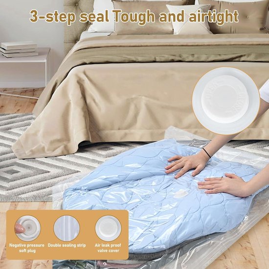 Compactor Housse De Rangement Couette Sous Vide Sac De Rangement