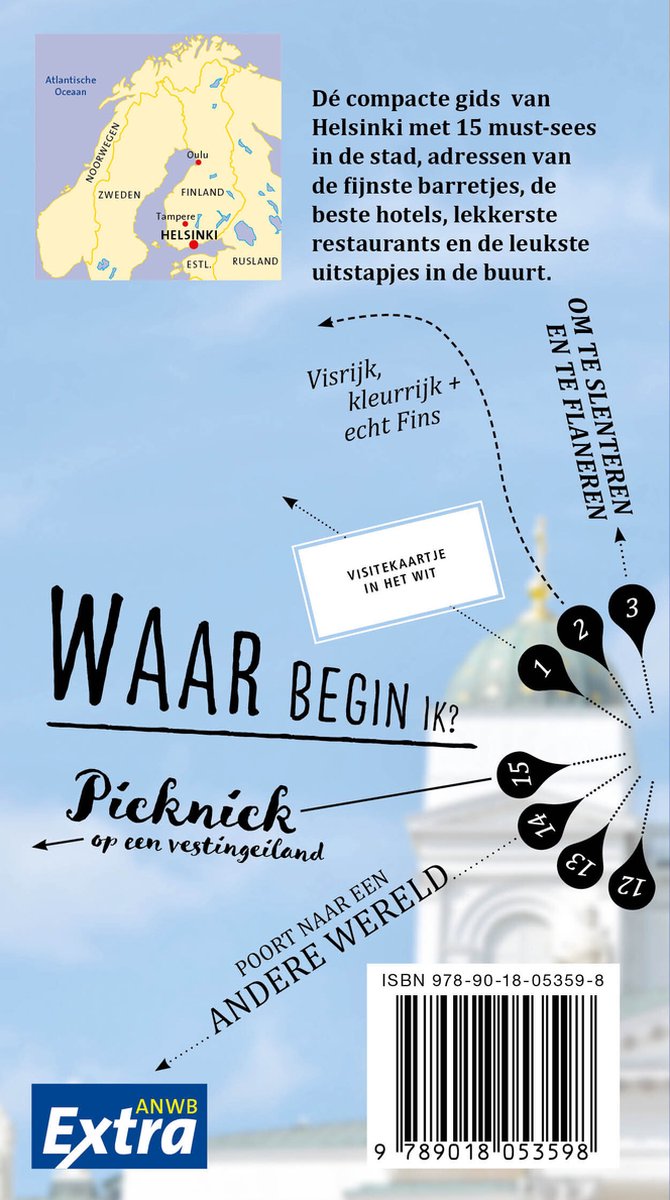 ANWB Extra - Helsinki - back cover