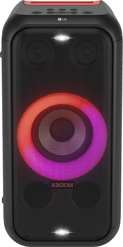 Feestluidspreker LG XBOOM XL5S 200W Bluetooth Draadloos USB 2.1-kanaals Zwart IPX4 Batterij 12u