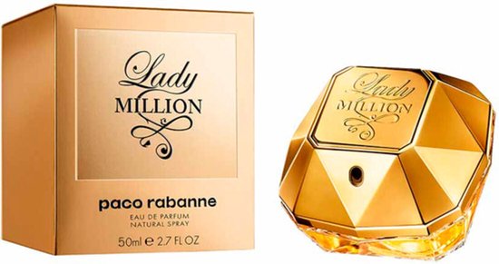 Paco Rabanne Lady Million 50 ml - Eau de Parfum - Damesparfum