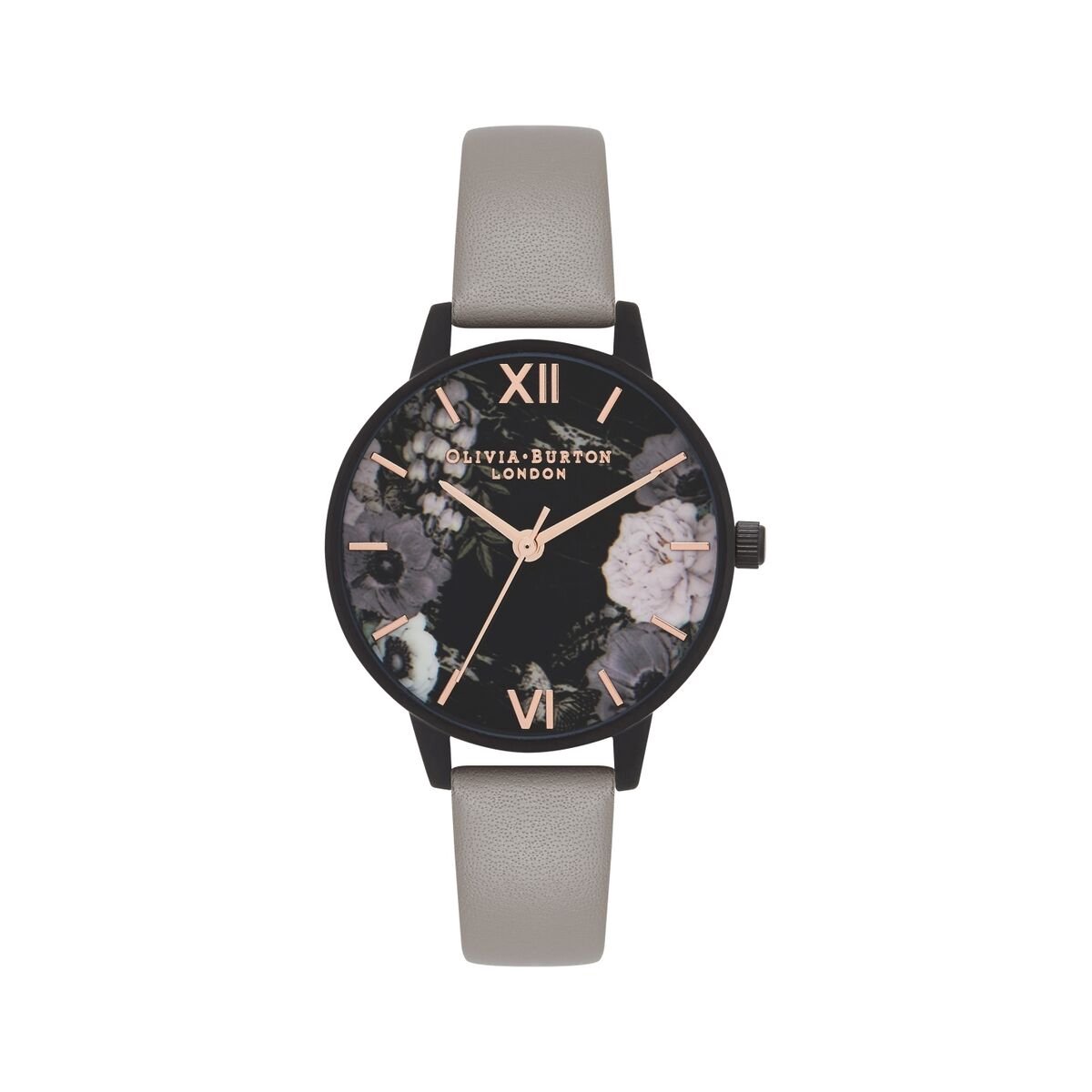 Olivia Burton Midi Dial After Dark OB16AD24 - Leer - Lila - 30mm