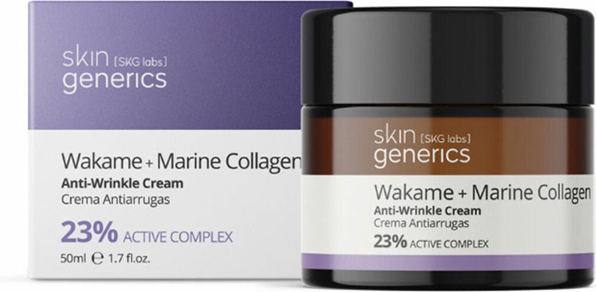 Anti-Veroudering Crème Skin Generics Wakame + Marine Collagen 50 ml