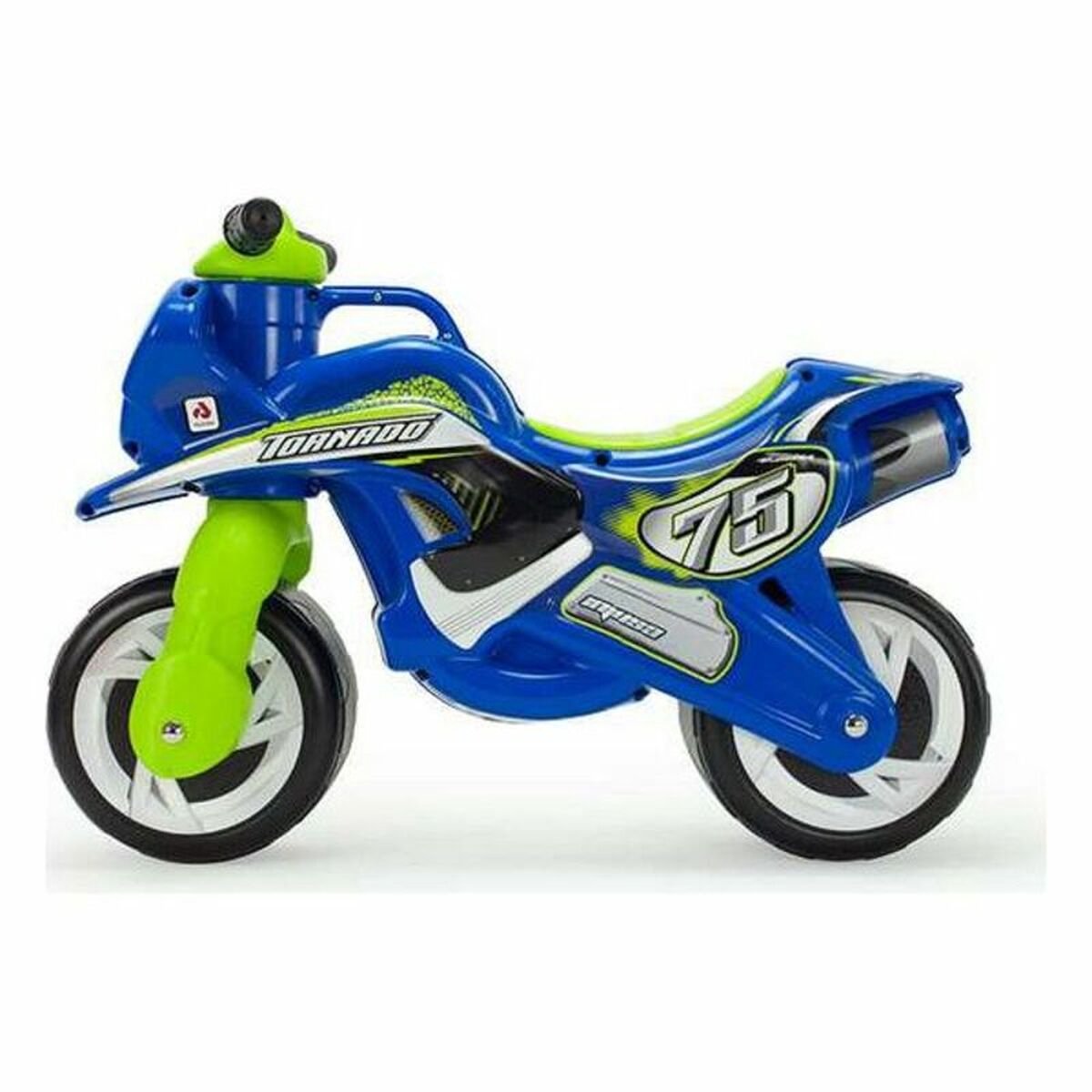 Injusa Tundra Tornado Loopmotor Blauw/Groen