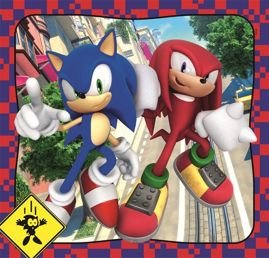 Clementoni - Puzzel - 3x48 Stukjes - Sonic The Hedgehog - Puzzel Voor ...