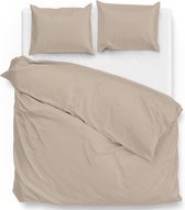 ZoHome Satinado Dekbedovertrek - Tweepersoons - 200x200/220 cm - Forest Sand