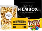 Forfait Film | Paquet boîte aux lettres Pathé Thuis | Coffret de films avec du pop-corn sucré