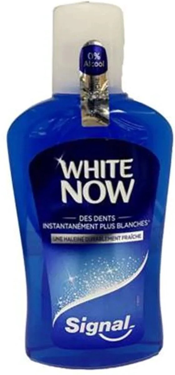 SIGNAL Mondwater White Now - 0 % Alcohol - 500 ml