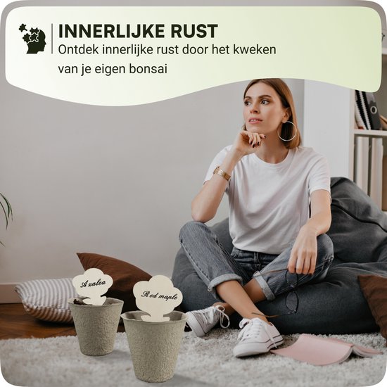 Good2know Bonsai Gereedschap Set – 16 delig – Bonsai Starters kit – Bonsai boompje verzorgingskit - Tuingereedschap - Bonsai schaar