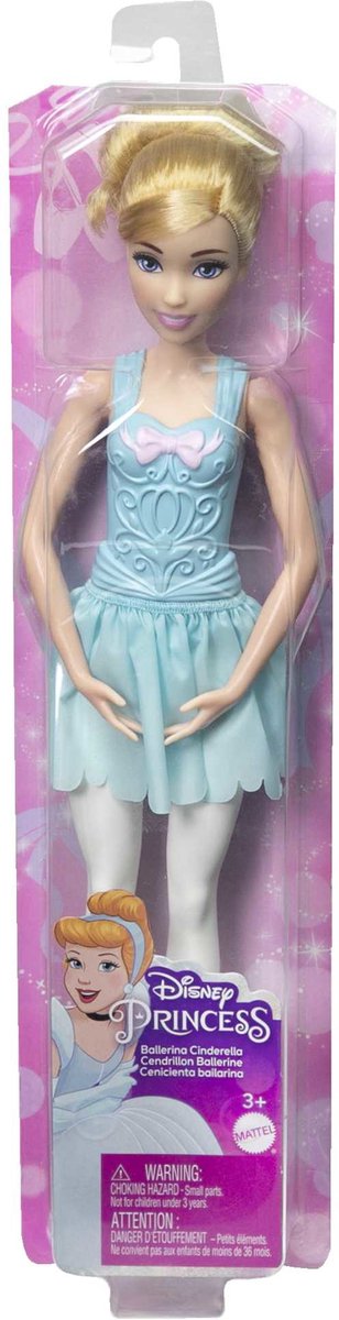 Mattel Disney Princess Ballerina Cinderella Doll van Mattel — afbeelding 2