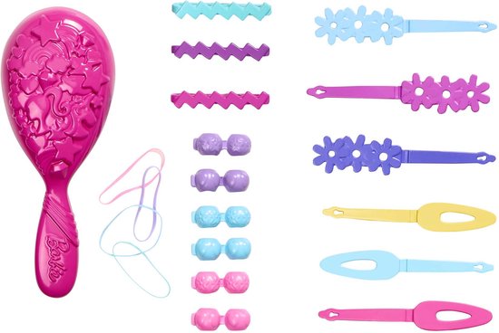 Barbie KapKop Met 21 Accessoires - Blond Haar - 5565142 - Haarstyling - Stylinghoofd - Mattel — afbeelding 4