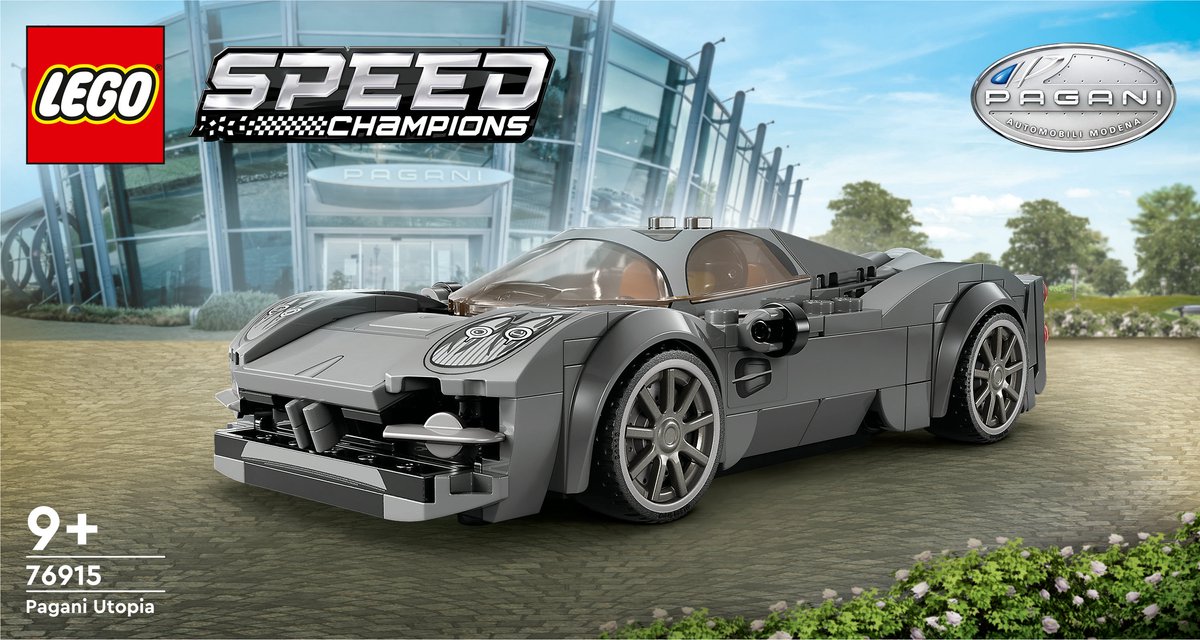 LEGO Speed Champions Pagani Utopia Modelauto Bouwpakket - 76915 — afbeelding 17