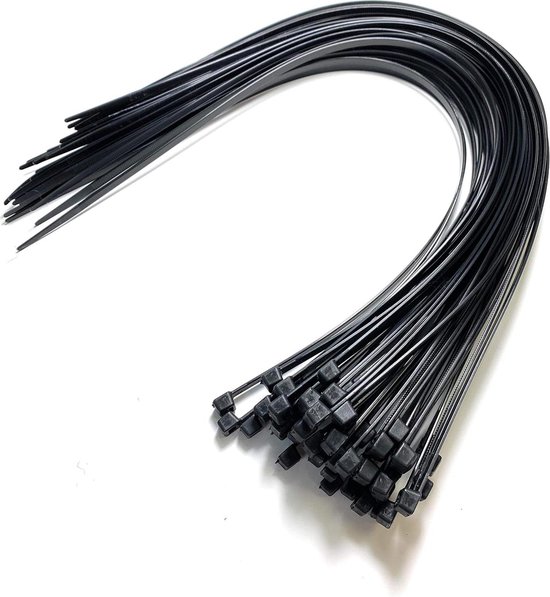 Blanc Noir Coloré Attache De Câble En Nylon PA66 Zip Cravate