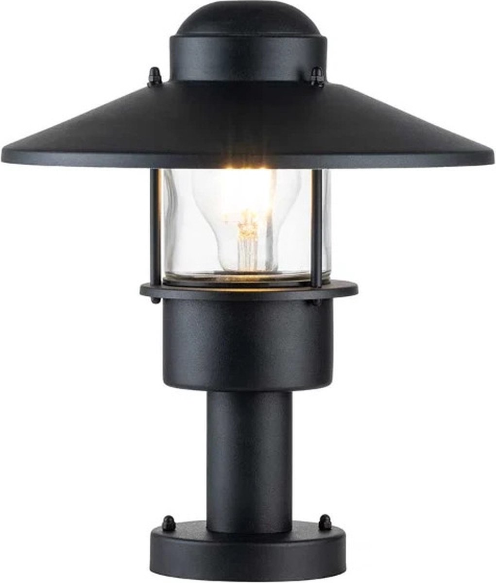Elstead Lighting Mini LED Tuin Pilaar Klampenborg | 1X E27 Max 60W | IP44 (Outdoor) | Black