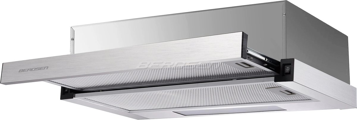 Berdsen BT-229 INOX telescopische Afzuigkap
