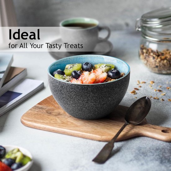 Mora Lot De Bols Plats En Céramique De 118 à 750 G – Pour