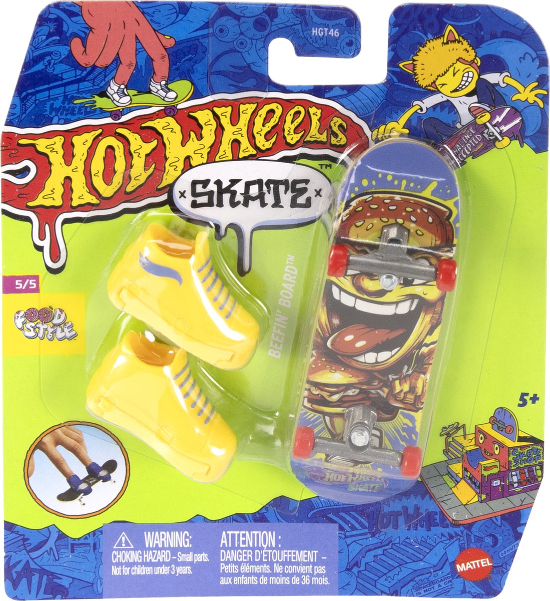 Hot Wheels SKATE BEEFIN' BOARD