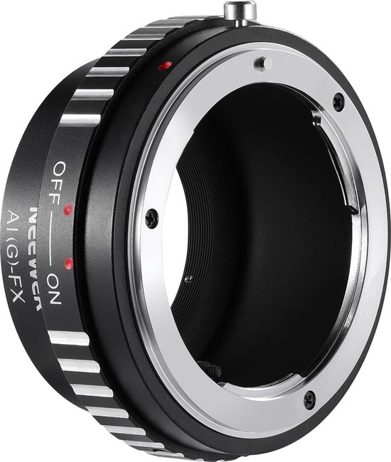 Foto: Lens mount adapter voor nikon ai f g lens op fujifilm x serie camera x t2 x t5 x t20 x pro3 x pro2 etc mat zwart interieur alleen handmatige scherpstelling ai g fx x01nsk598