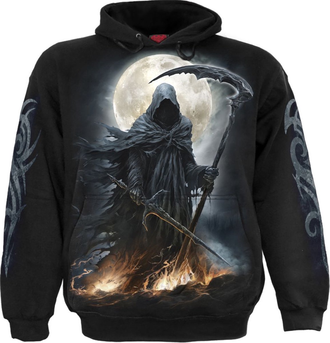 Spiral Shadow Rider Heren Trui met capuchon - zwart - XXL