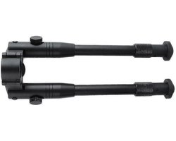 Draagbaar, in hoogte verstelbaar van 8'' tot 10'', intrekbare klem op bipod-steun Nieuw