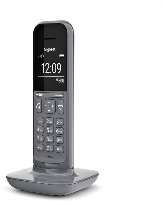 Gigaset CL390A Duo Téléphone DECT Identification de l'appelant Gris
