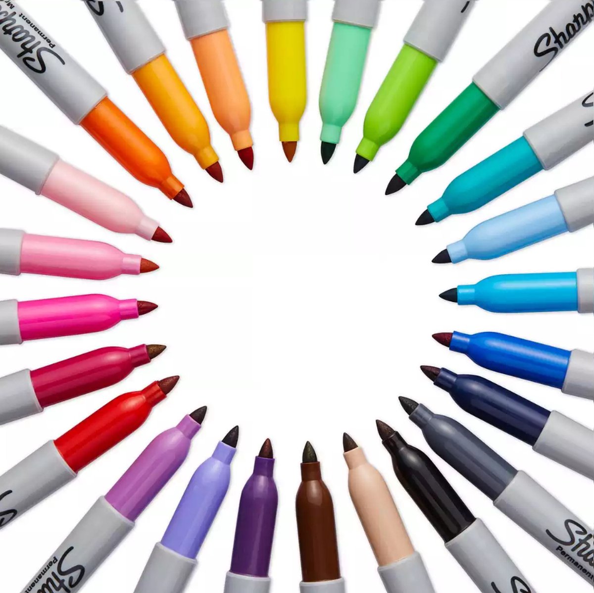 Sharpie Groene Permanent Classic Fine Marker - Fine Tip stift perfect voor markeren diverse oppervlakken zoals metaal, plastic, papier en hout