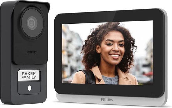 Philips WelcomeEye Connect 3 WiFi deurbel met camera - 3K beeld van Philips — afbeelding 3