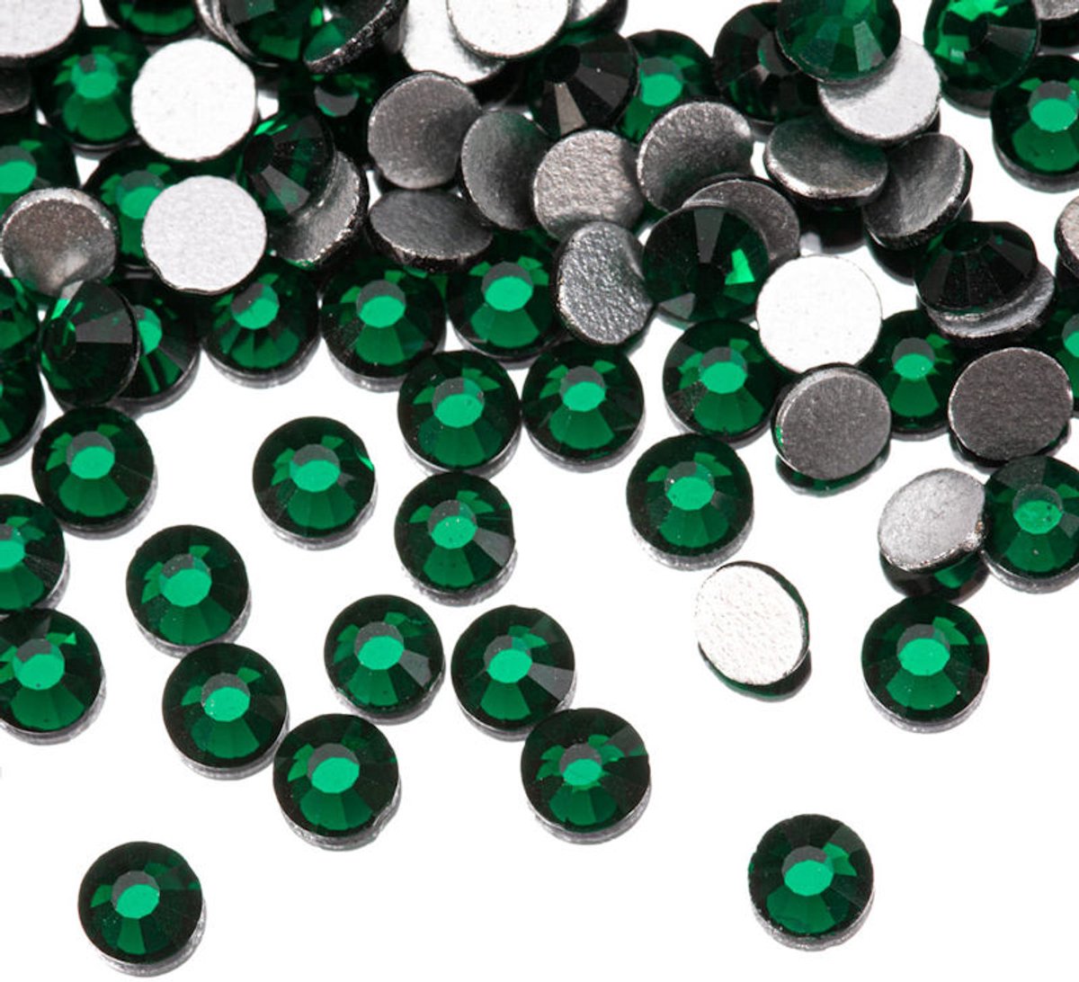 DRM Nageldecoratie Steentjes SS10 Emerald 50st.