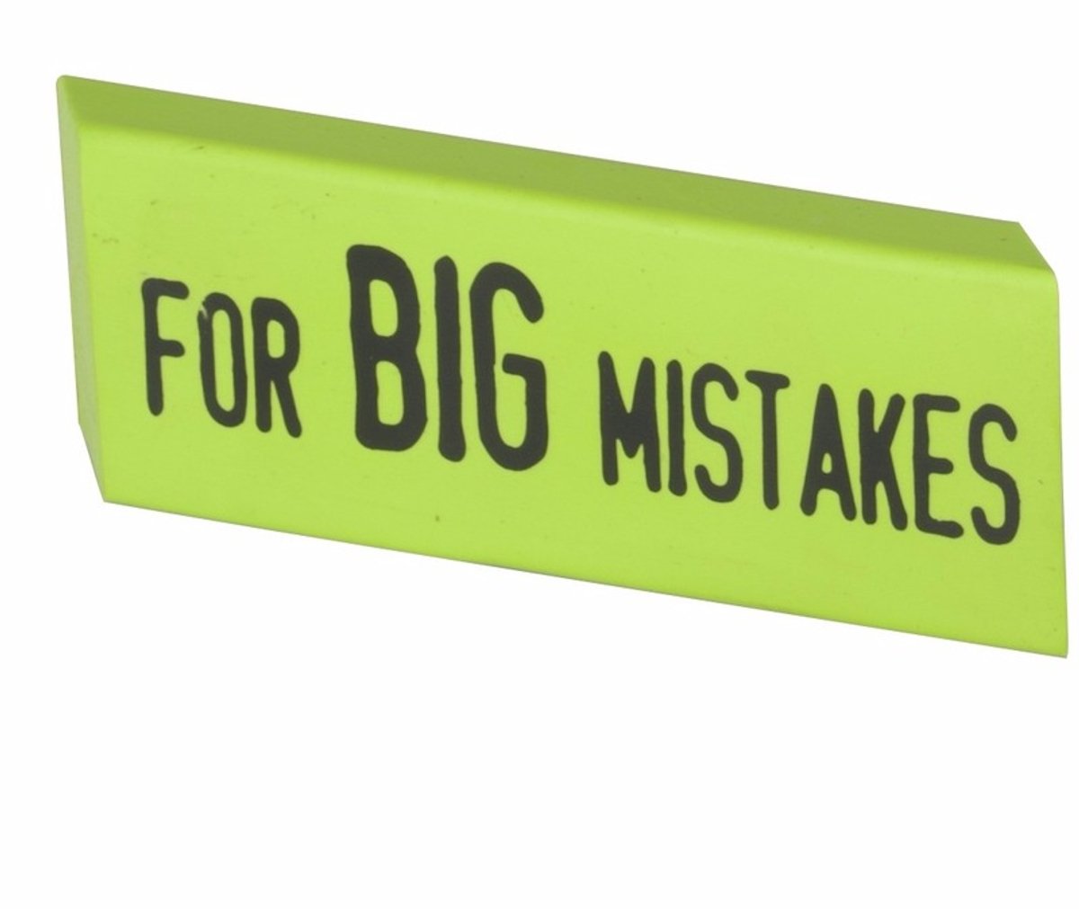 XXL Gum - groen - Big Mistake - 14 cm - grote gummen