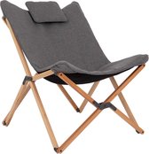 Bol.com Bo-Camp - Urban Outdoor - Relaxstoel - Wembley - M - Nika - Grijs aanbieding
