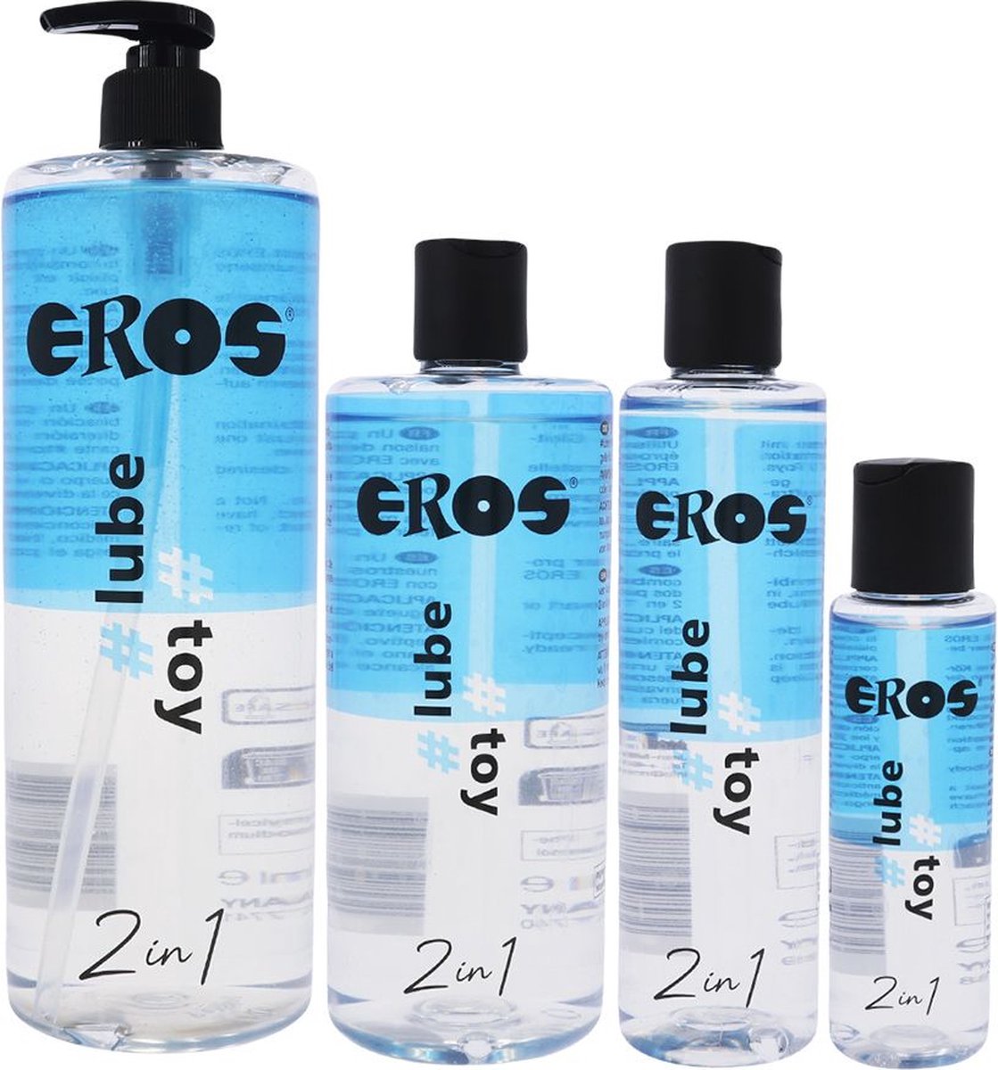 Goedkoopste Eros - 2-in-1 lube toy Glijmiddel op Waterbasis - 100 ml