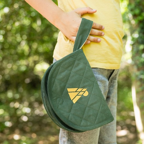 POGS The Kangaroo - Kinder koptelefoon hoes - Duurzaam - 100% biologisch katoen - Beschermhoes voor POGS koptelefoons - Koptelefoon case
