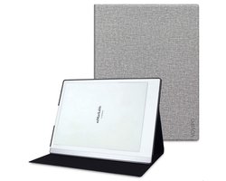Dunne hoes geschikt voor Remarkable 2 - Folio - Cover - Grijs PU leer