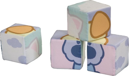 Woezel & Pip Baby Stoffen Blokken Puzzel 2001997