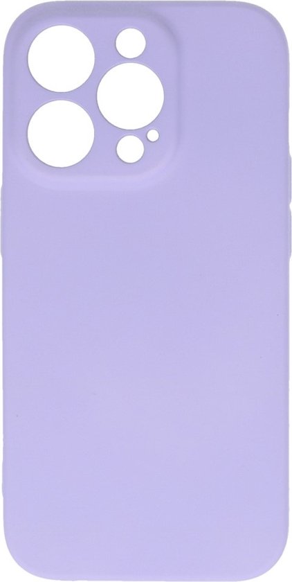 Coque de téléphone Fashion Backcover - Coque de couleur - Convient pour iPhone 14 Pro - Violet