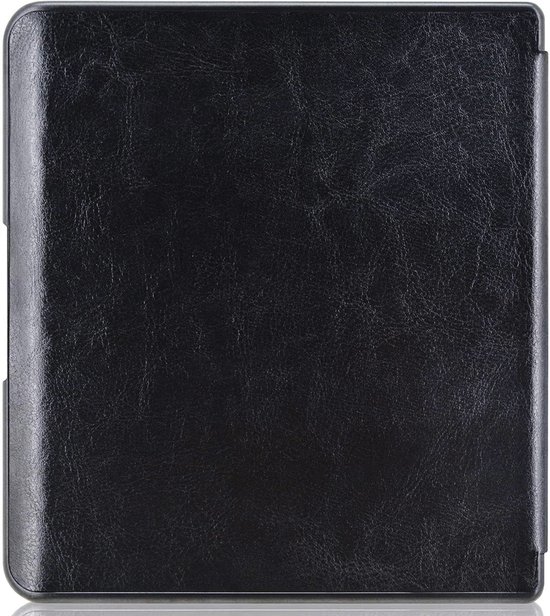 Hoesje geschikt voor Kindle Oasis Gen 10 - Book Case Premium Sleep Cover Leer Hoes met Auto/Wake Functie - Zwart van Fayzm — afbeelding 4