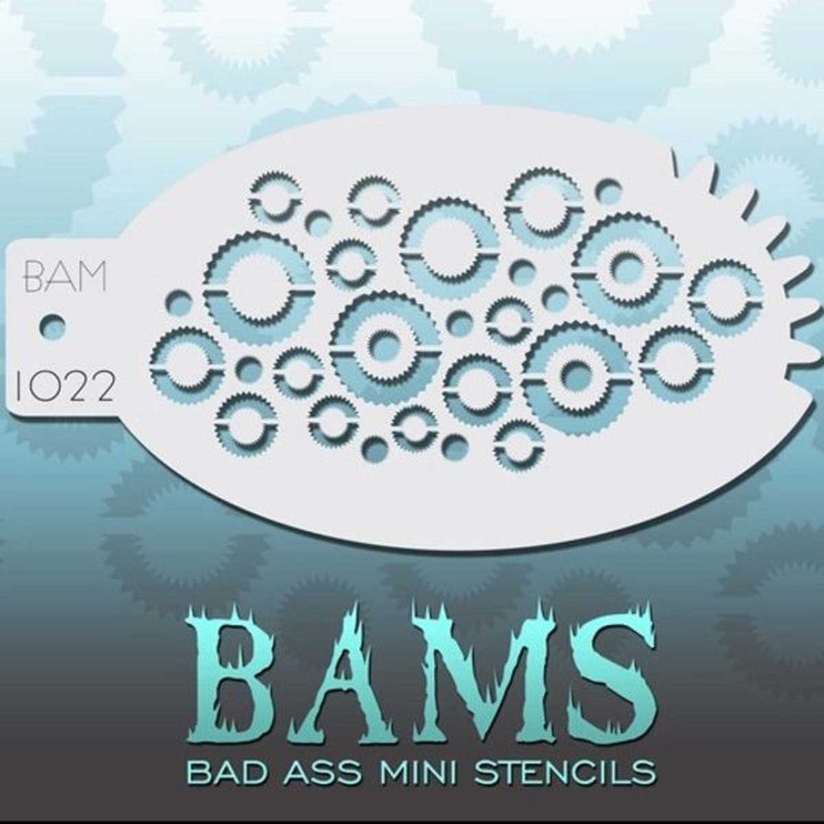 Schmink Sjabloon BadAss 1022