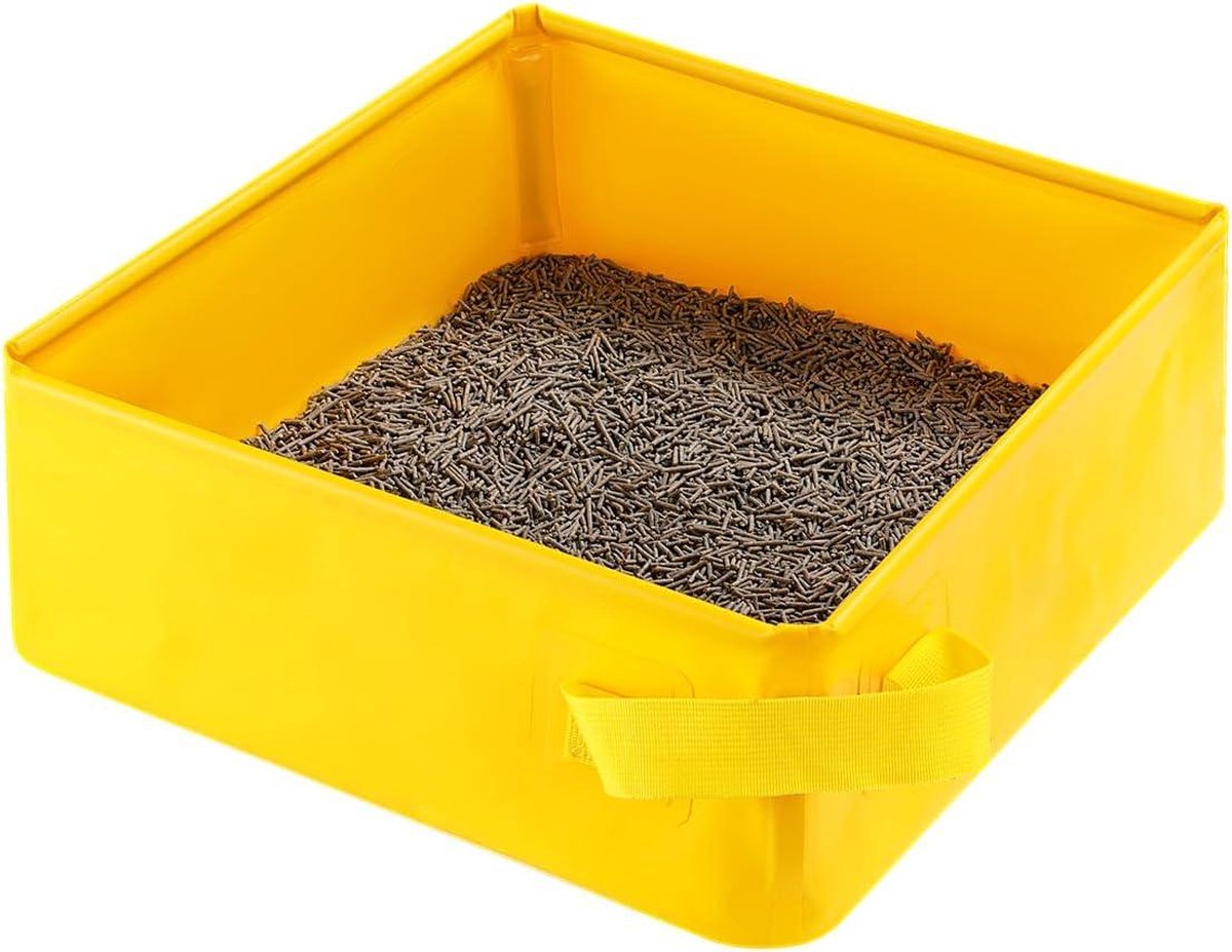 Opvouwbare Reiskattenbak – Waterdicht, Lichtgewicht, Voor Kleine Tot Middelgrote Katten (S Of L)