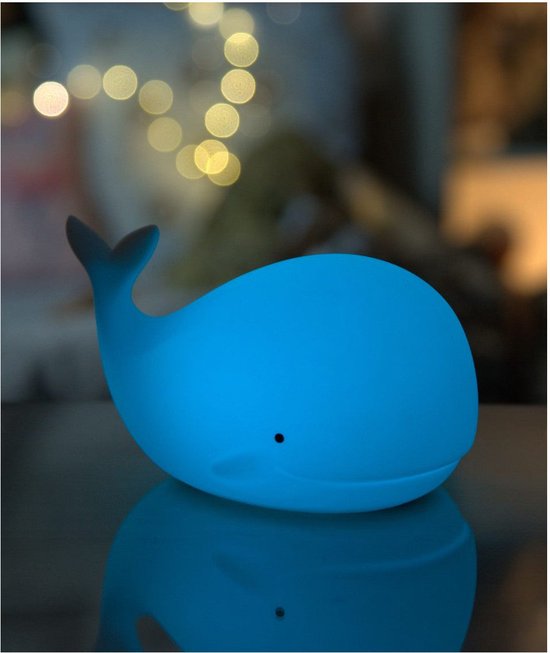 Walvis siliconen lamp met afstandsbediening van Merkloos — afbeelding 3