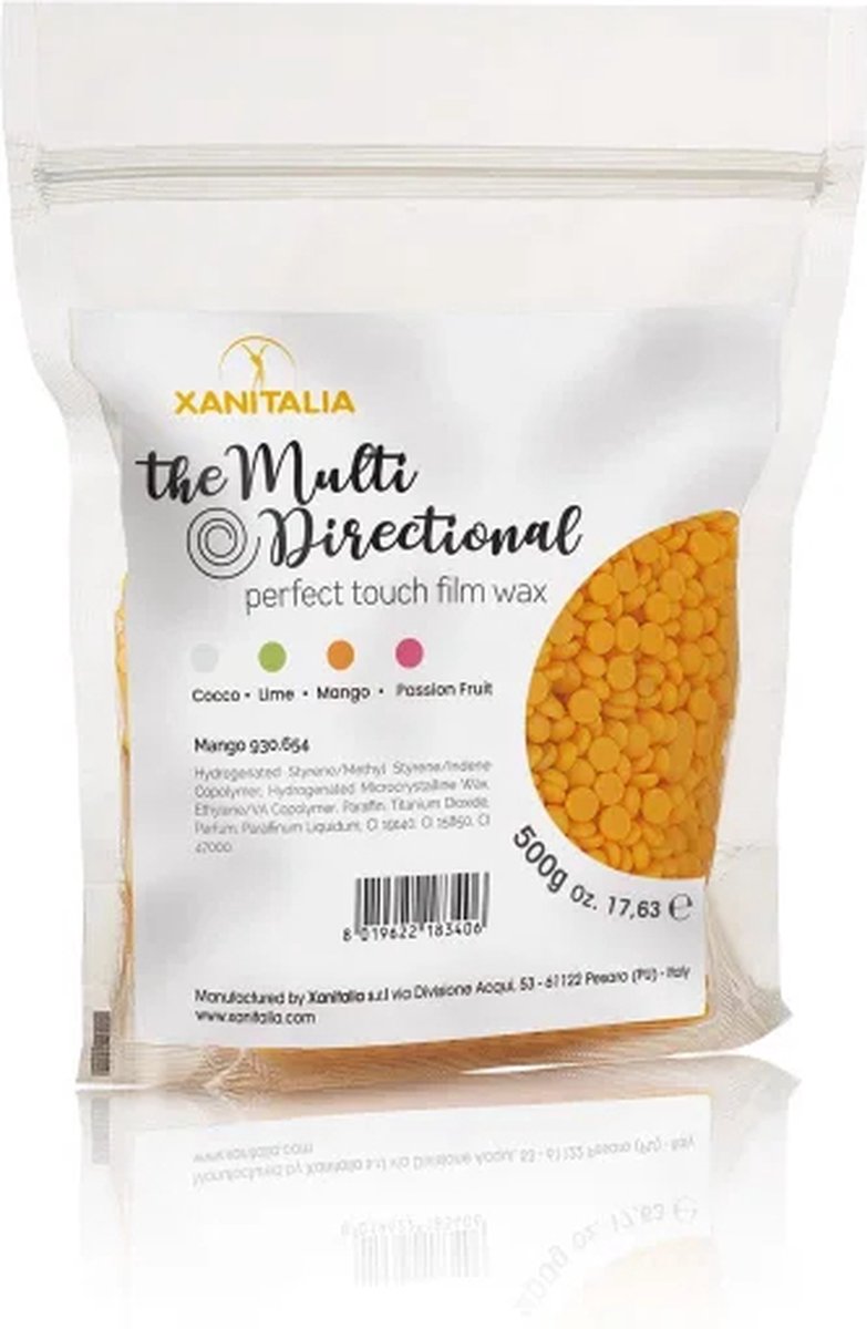 Xanitalia Multidirectionele perfect touch filmwax Mango - 500g