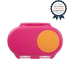 b.box Snackbox - Mini bentobox met 2 Lekvrije Vakken - Ideaal voor Peuters, Lunch & Snacks voor Kinderen - Voor een Heel Stuk Fruit - BPA-vrij